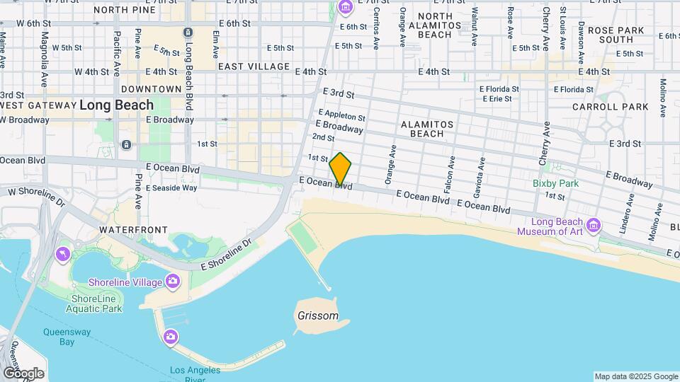 1040 E Ocean Blvd Map and Location Details