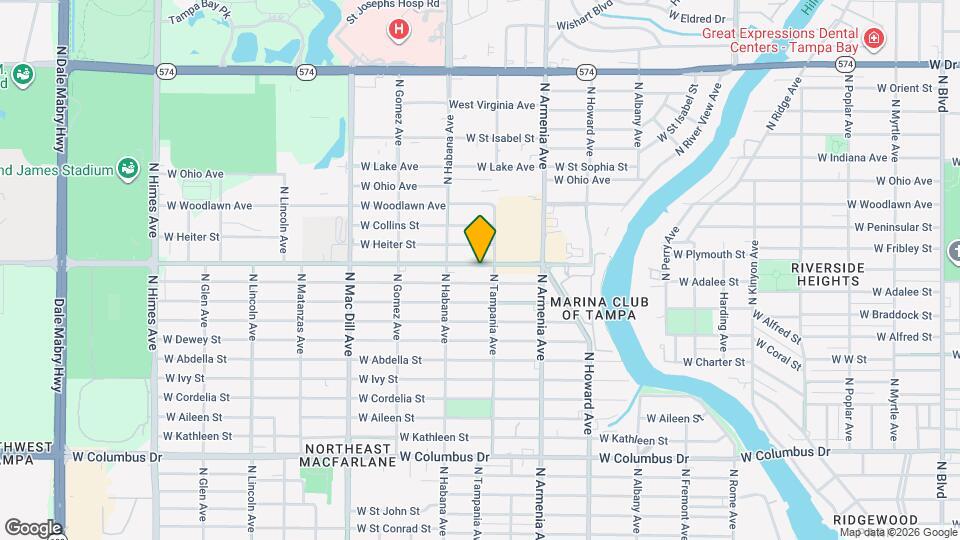 2706 W Tampa Bay Blvd Mapa y Detalles de la Ubicación