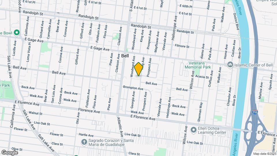 6701 King Ave Mapa y Detalles de la Ubicación