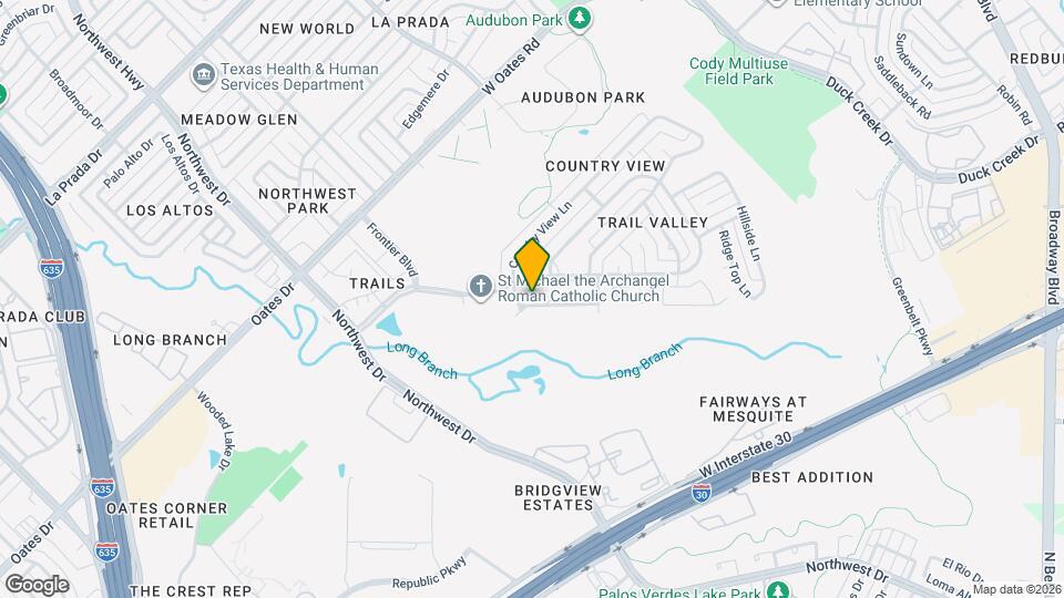 821 Pebble Beach Dr Map and Location Details