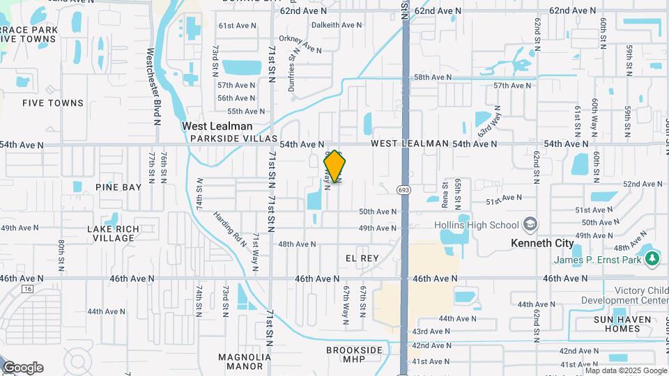 5136 68th St N Map and Location Details