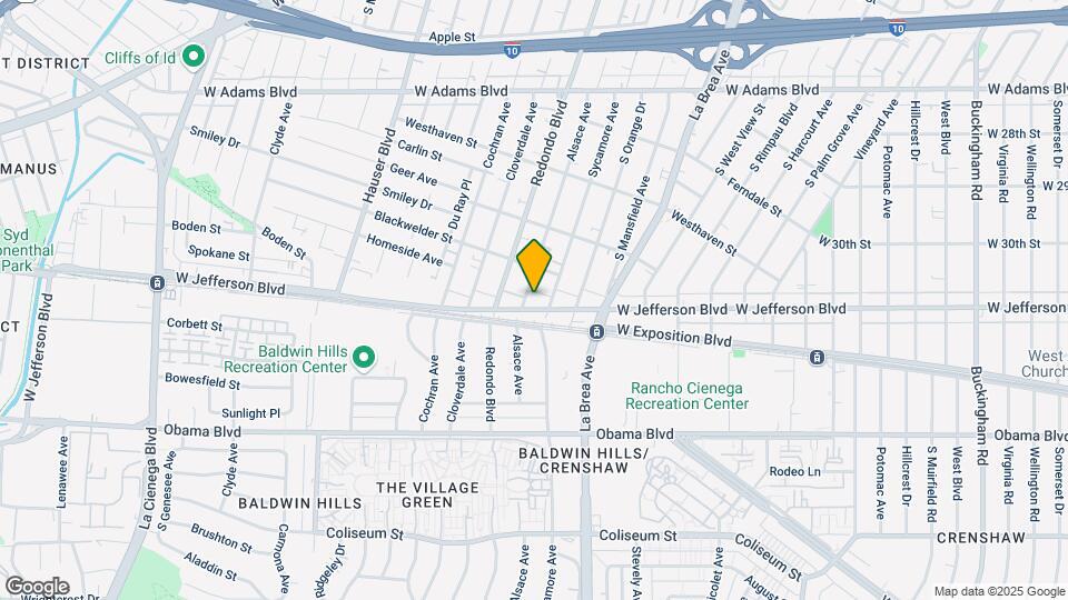 5175 W Jefferson Blvd Map and Location Details
