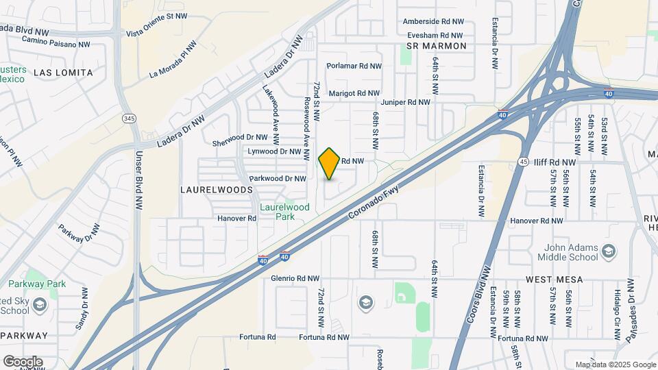 1420 Stoneway Dr NW Map and Location Details