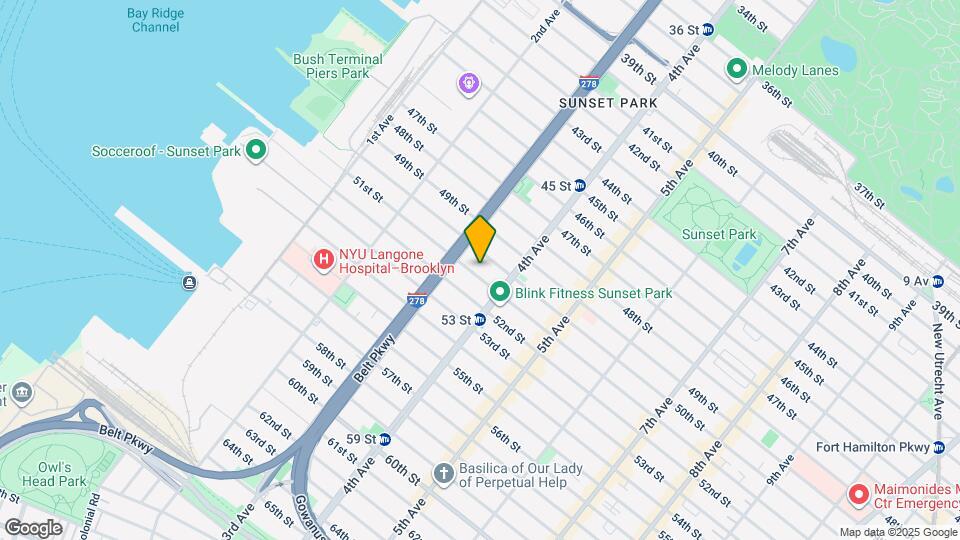 341 51st St Map and Location Details