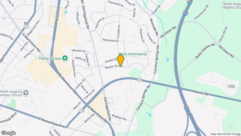 1147 Weston St Map and Location Details