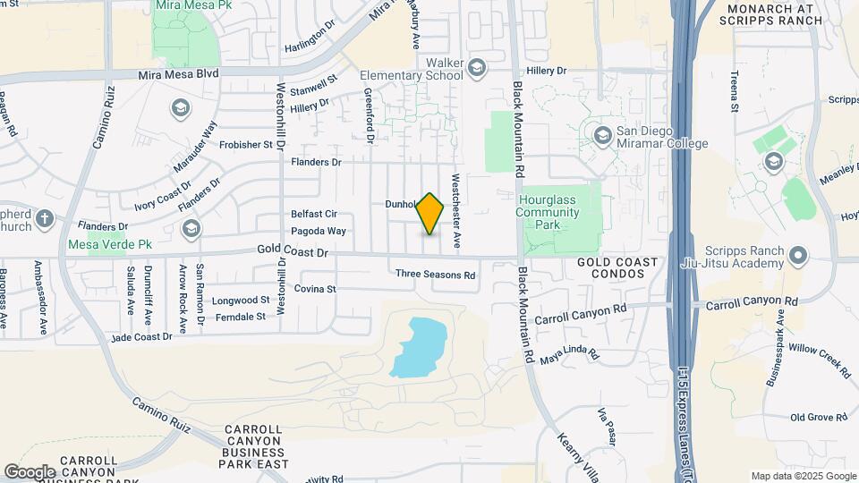 10357 Brookhurst Ln Map and Location Details