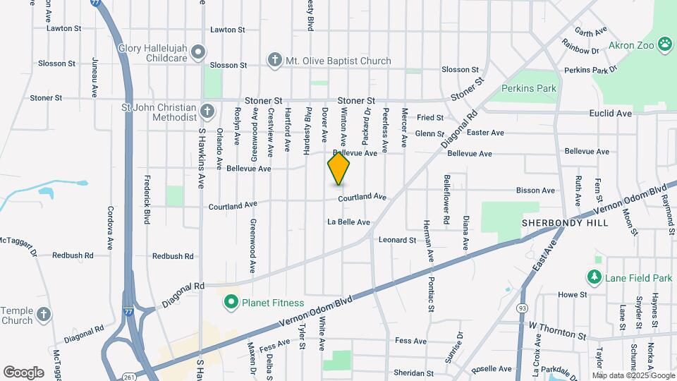 1200 Winton Ave Map and Location Details