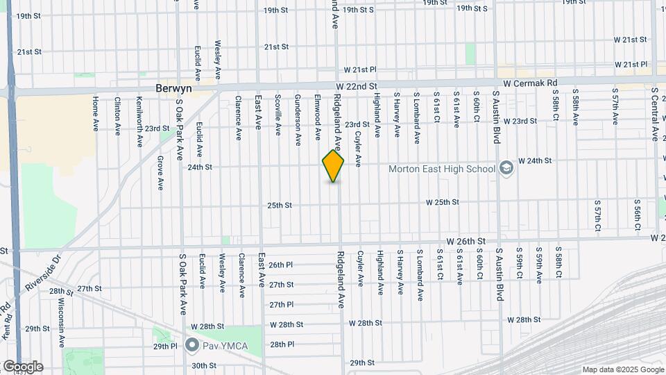 2428 Ridgeland Ave Map and Location Details