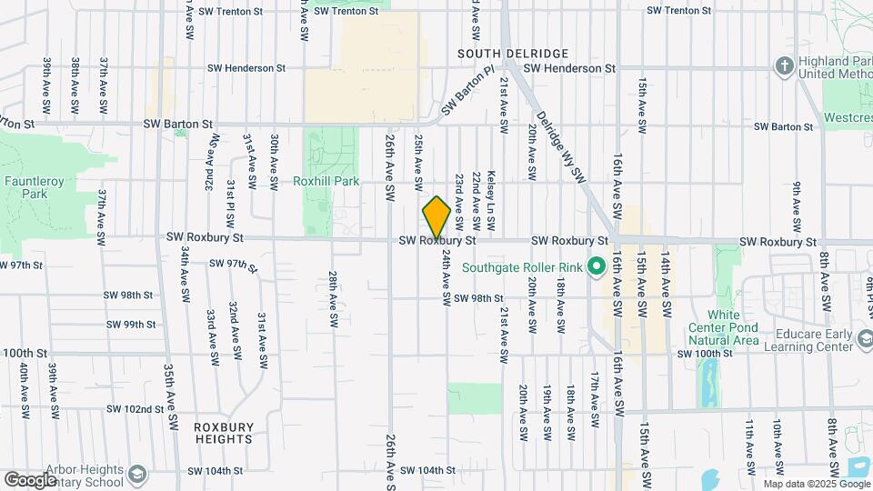 2407 SW Roxbury St Map and Location Details