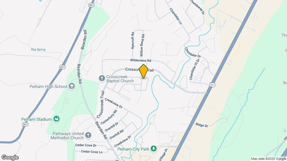712 Cahaba Manor Dr Map and Location Details