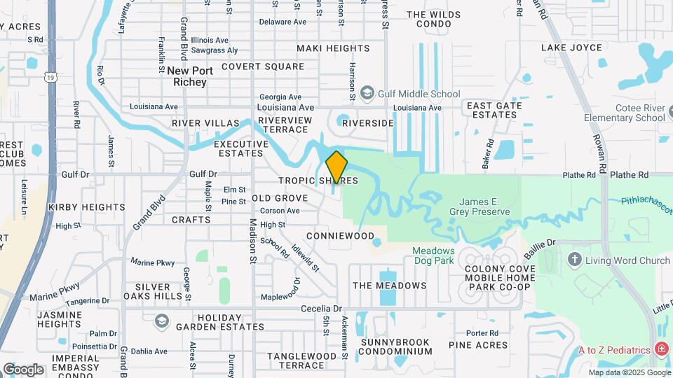5425 Waters Edge Dr Map and Location Details