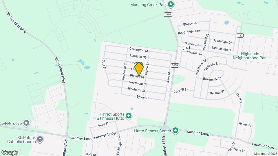 209 Phillips St Map and Location Details