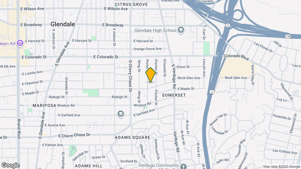 532 Porter St Mapa y Detalles de la Ubicación