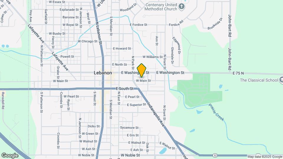 502 E Main St Map and Location Details