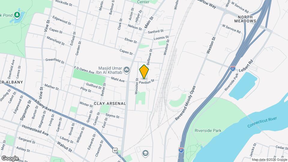 151 Bellevue St, Unit 3 Map and Location Details