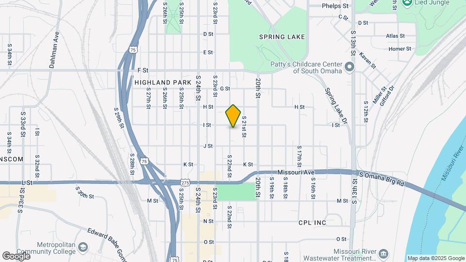 4407 S 22nd St Mapa y Detalles de la Ubicación