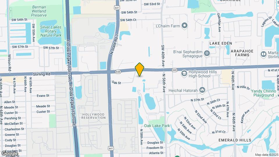 4100 N 58th Ave, Unit #211 Map and Location Details