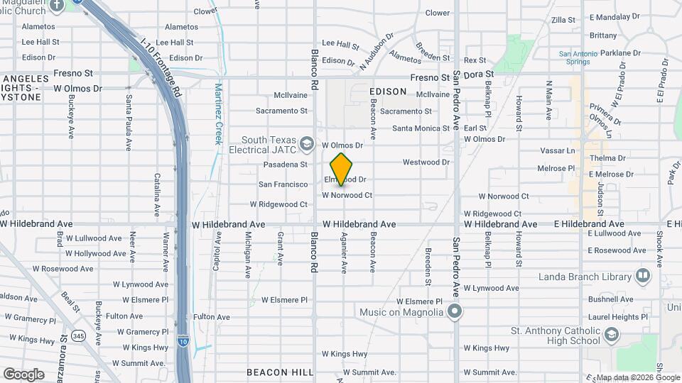 805 W Norwood Ct Mapa y Detalles de la Ubicación