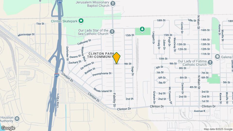 410 Bolden St Map and Location Details