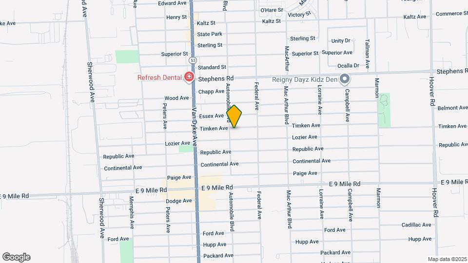 8212 Timken Ave Map and Location Details