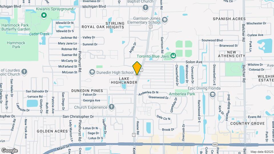 Palm Lake Village Apartments Map and Location Details