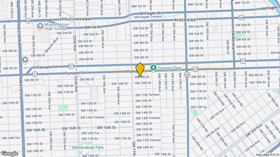 1636 SW 9th St Mapa y Detalles de la Ubicación
