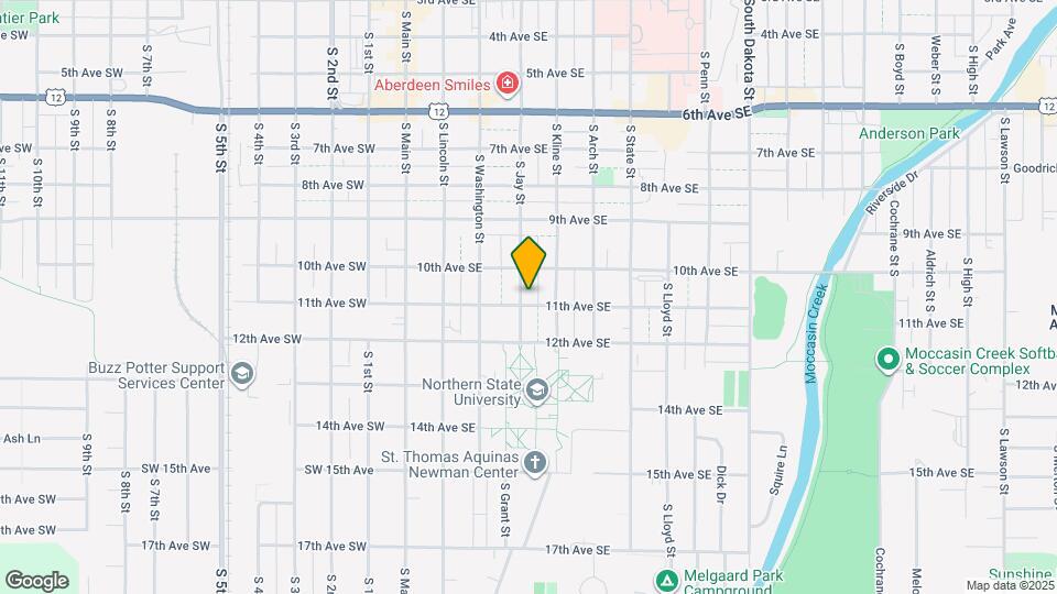 1023 S Jay St Map and Location Details