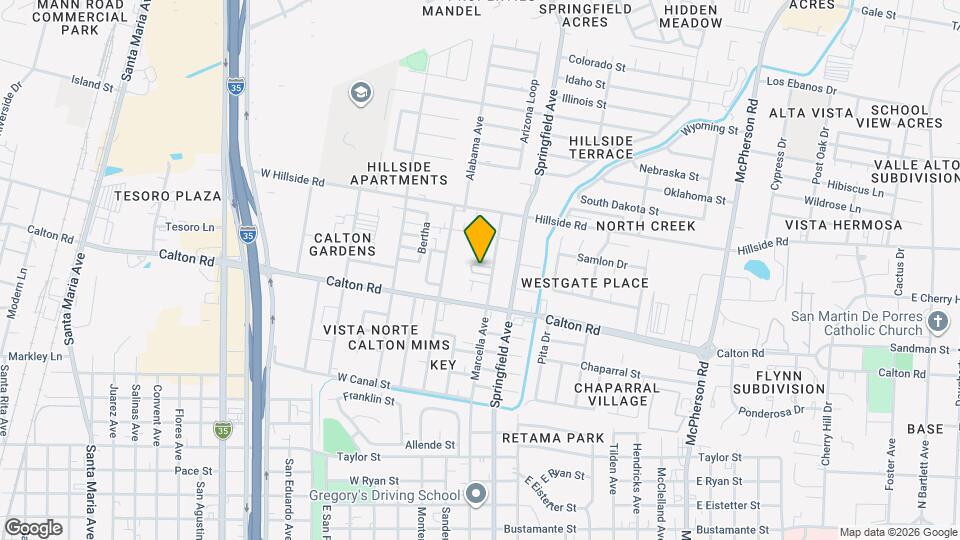 5310 Marcella Ave Mapa y Detalles de la Ubicación