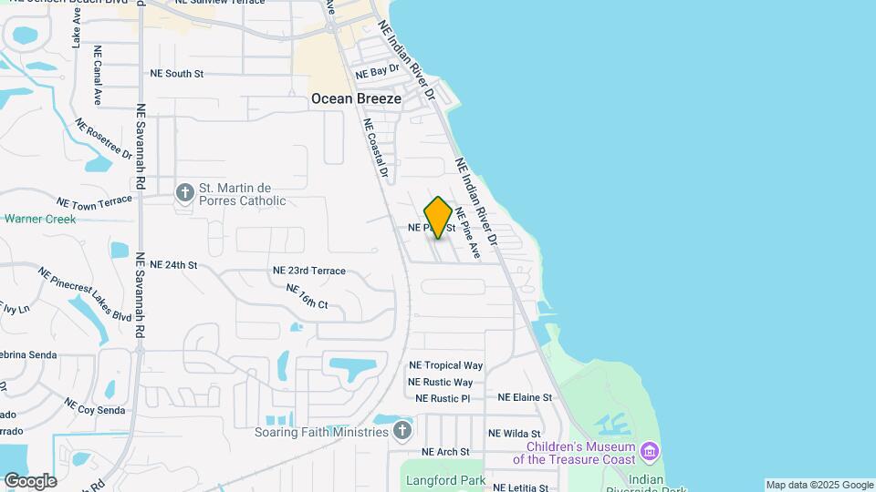 2423 NE Palm Ave-Unit -11 Map and Location Details