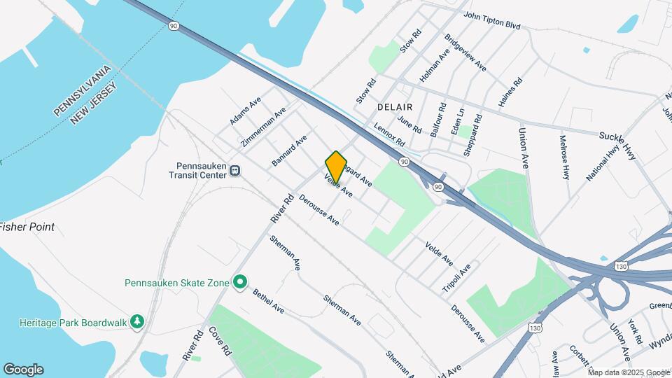 555 Velde Ave Map and Location Details