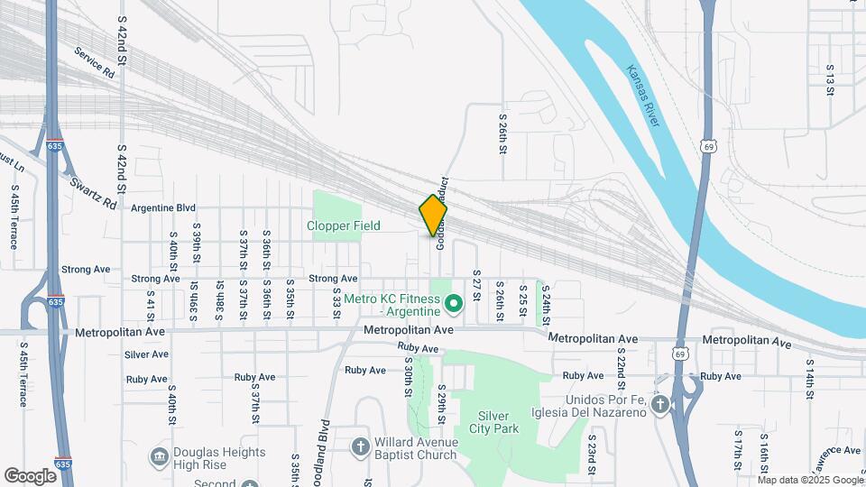 1317 S 29th St Map and Location Details