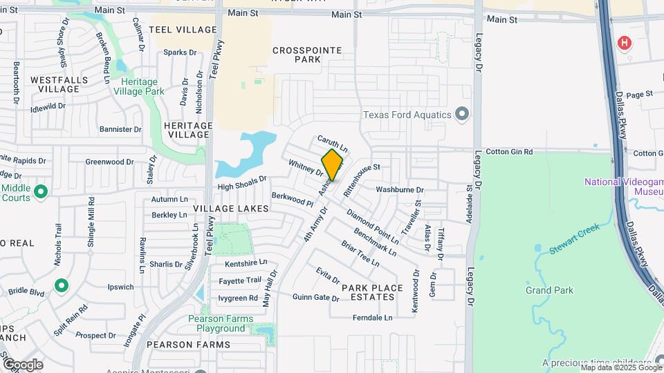7860 Ashcroft Ln Map and Location Details