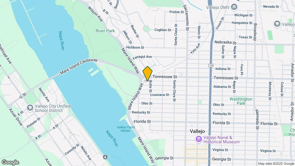900 Mare Island Way Map and Location Details
