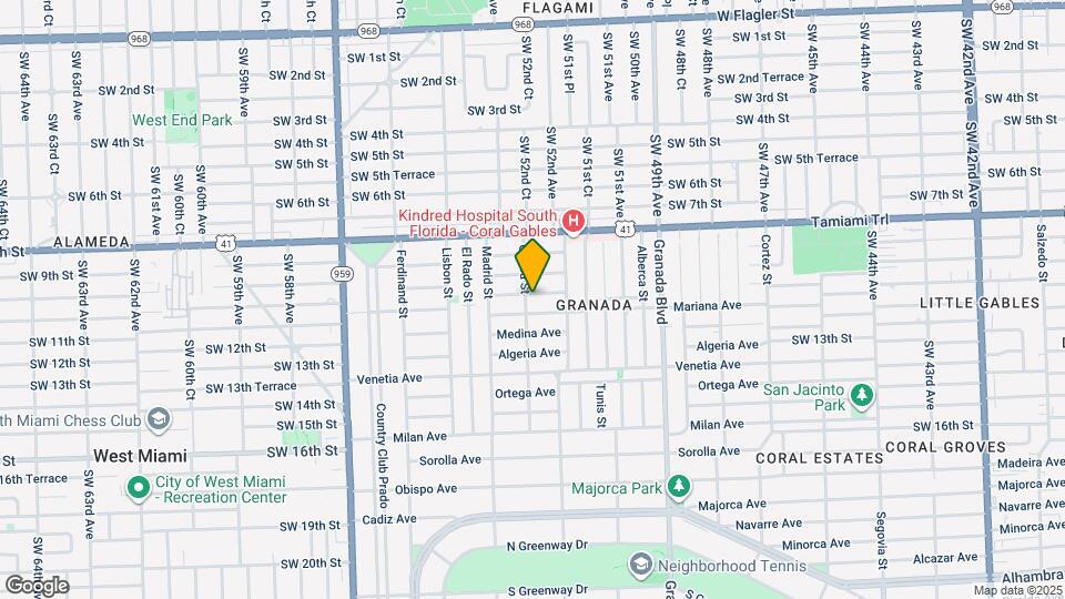 1009 Genoa St Map and Location Details