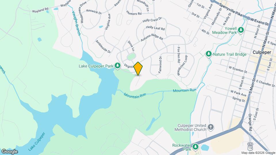 1026 Longview Ln Map and Location Details