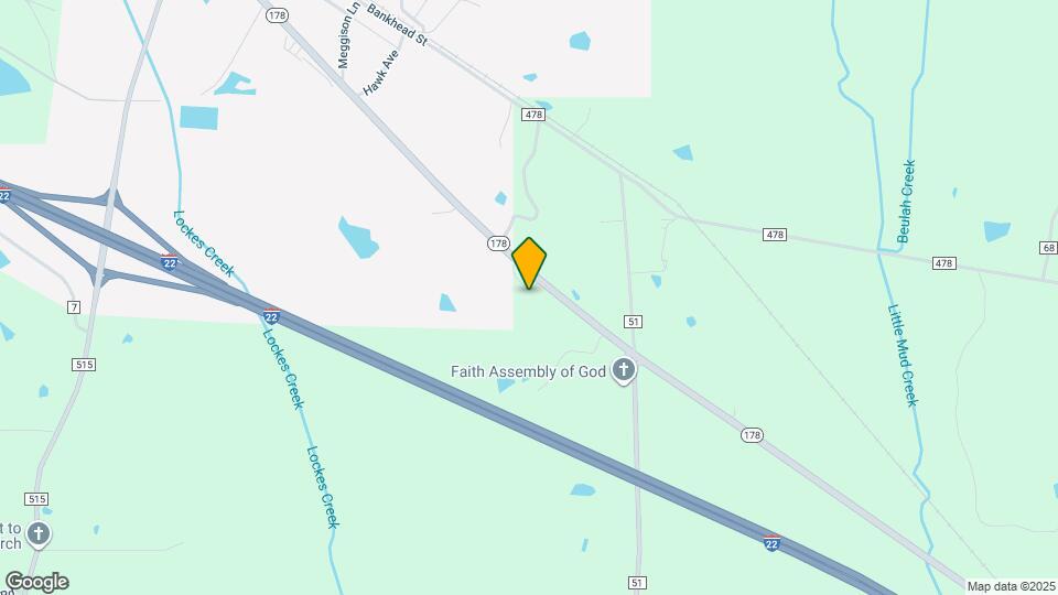 1653 MS-178 Map and Location Details