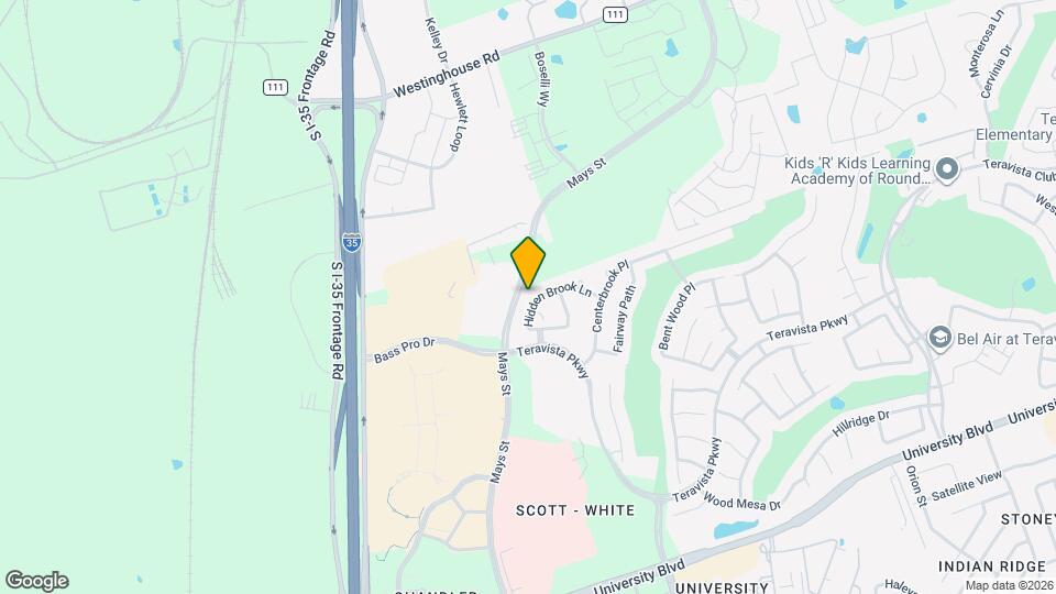 324 Hidden Brook Ln Map and Location Details