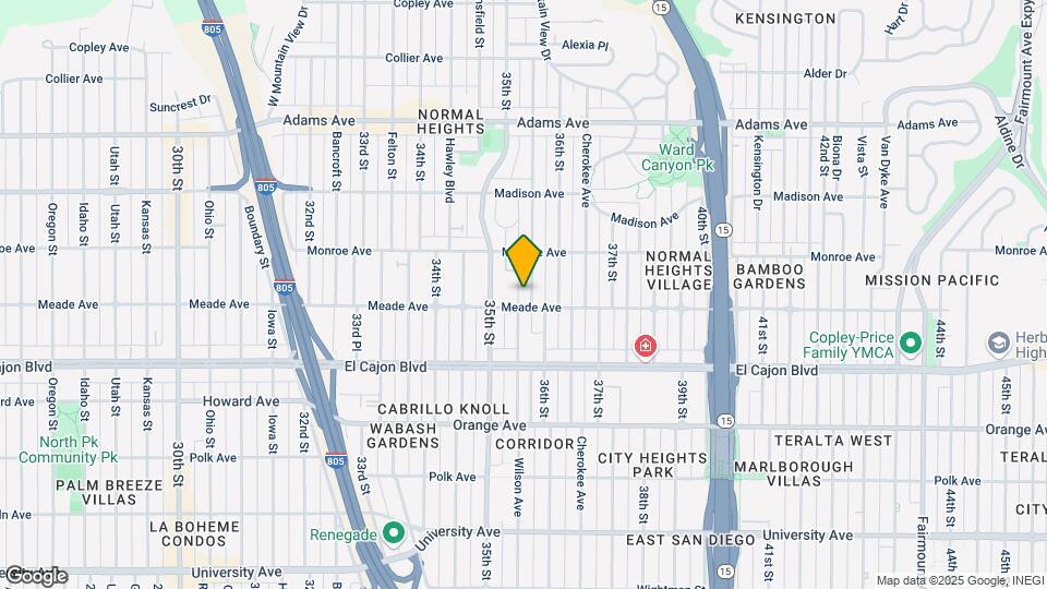 4418 Wilson Ave Mapa y Detalles de la Ubicación