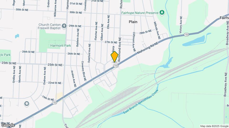 3929 Mahoning Rd NE Map and Location Details