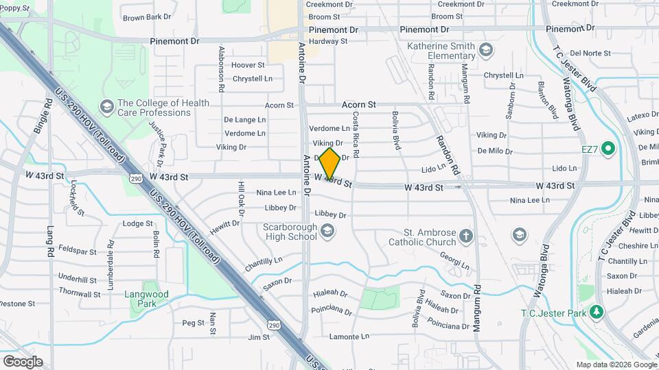 5401 W 43rd St Map and Location Details