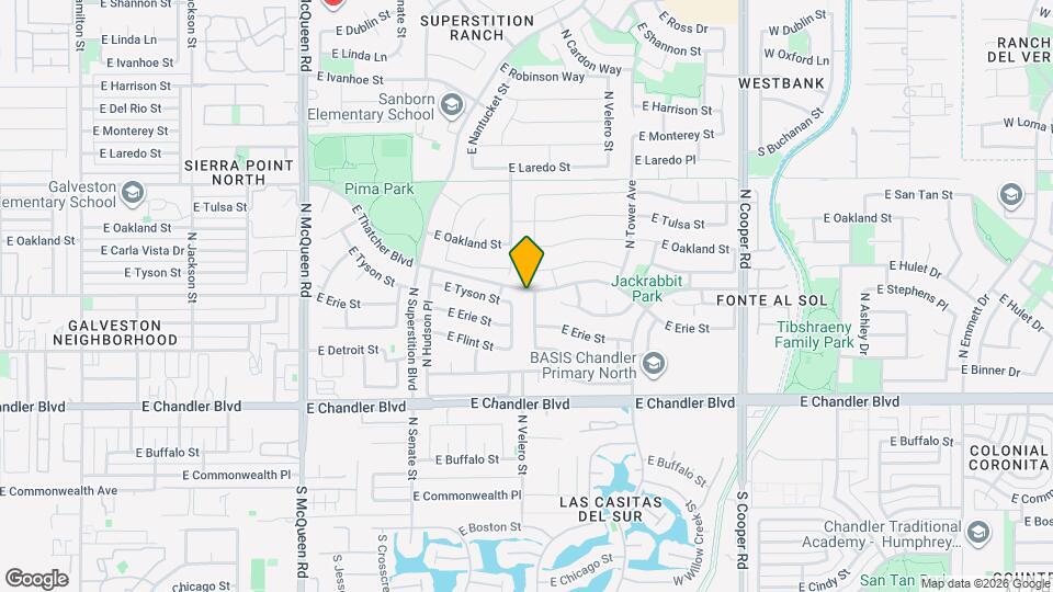 440 N Leoma Ln Map and Location Details