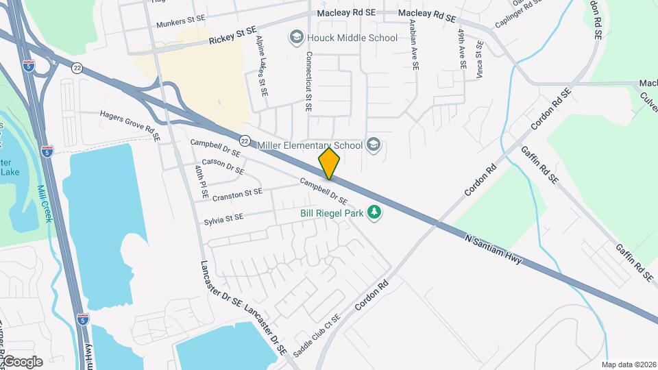4435 Campbell Dr SE Map and Location Details