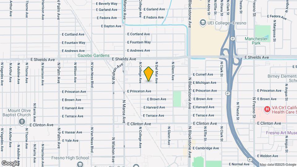1204 E Michigan Ave Map and Location Details