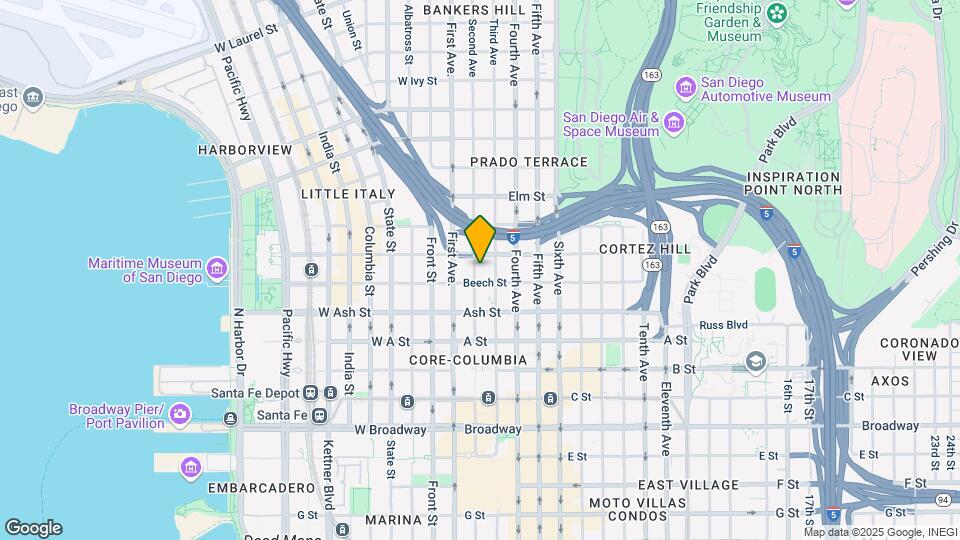 1525 2nd Ave Map and Location Details