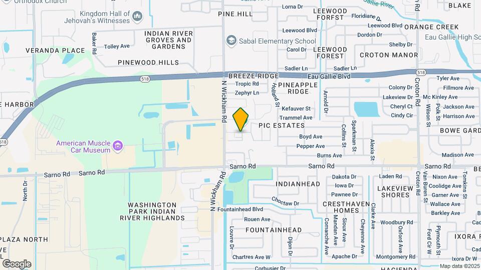 2882 Regency Dr Map and Location Details