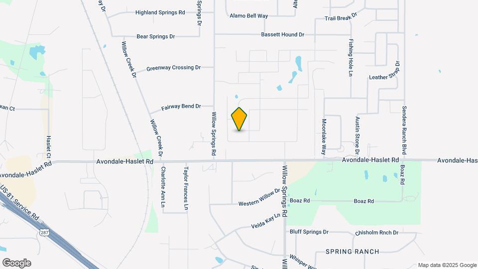 1645 Braeburn Ln Map and Location Details