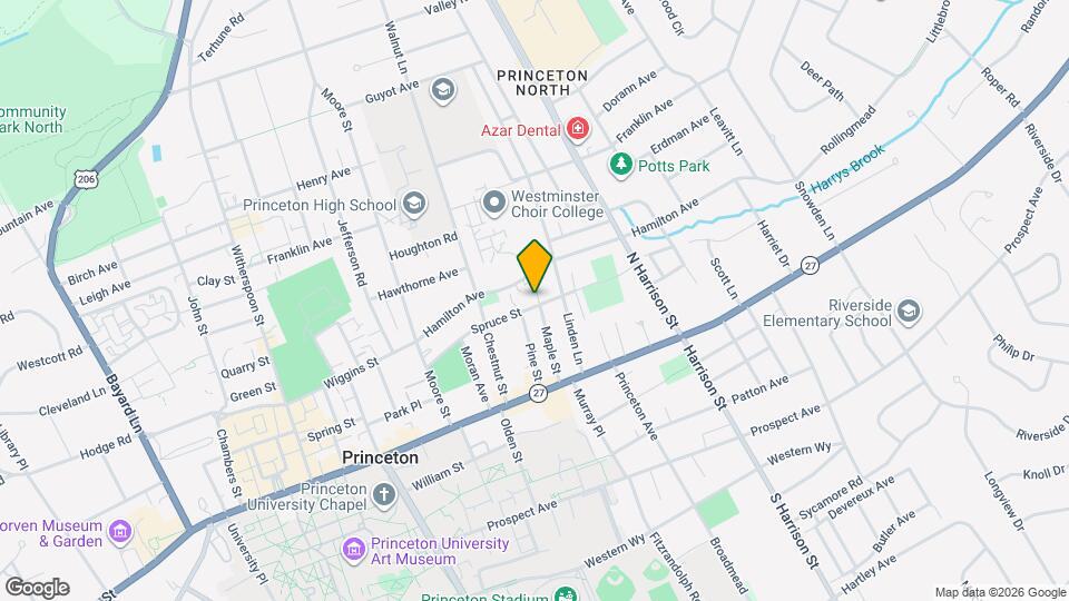 106 Spruce St Mapa y Detalles de la Ubicación