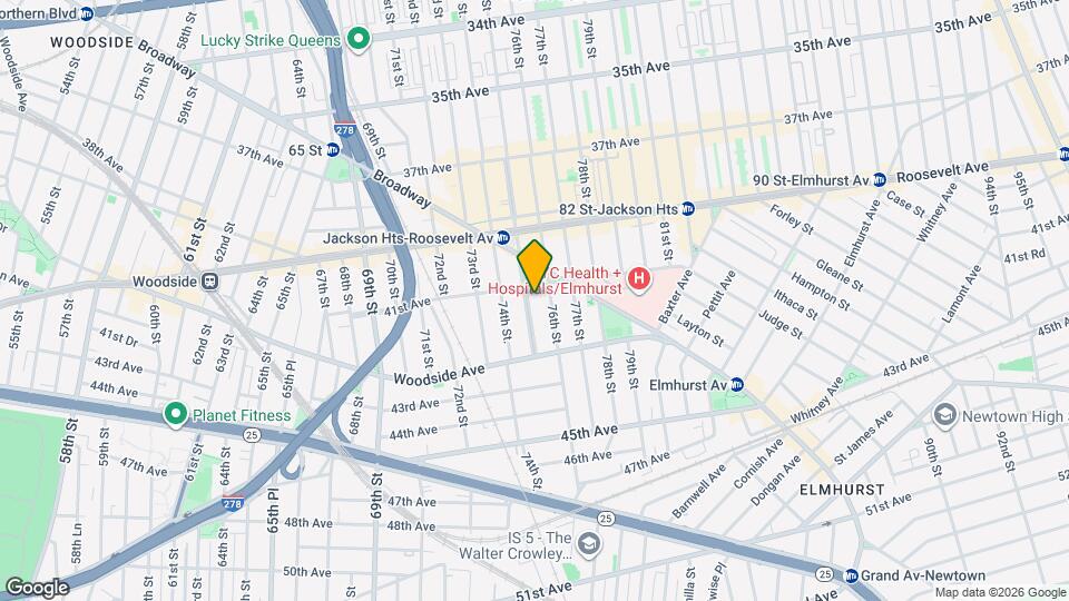 4115A 75th St, Unit #3 Mapa y Detalles de la Ubicación