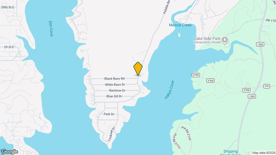 972 Pebble Beach Rd Map and Location Details