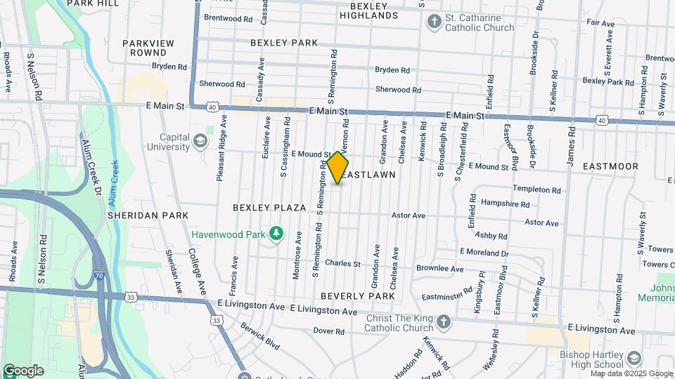 801 Vernon Rd Map and Location Details